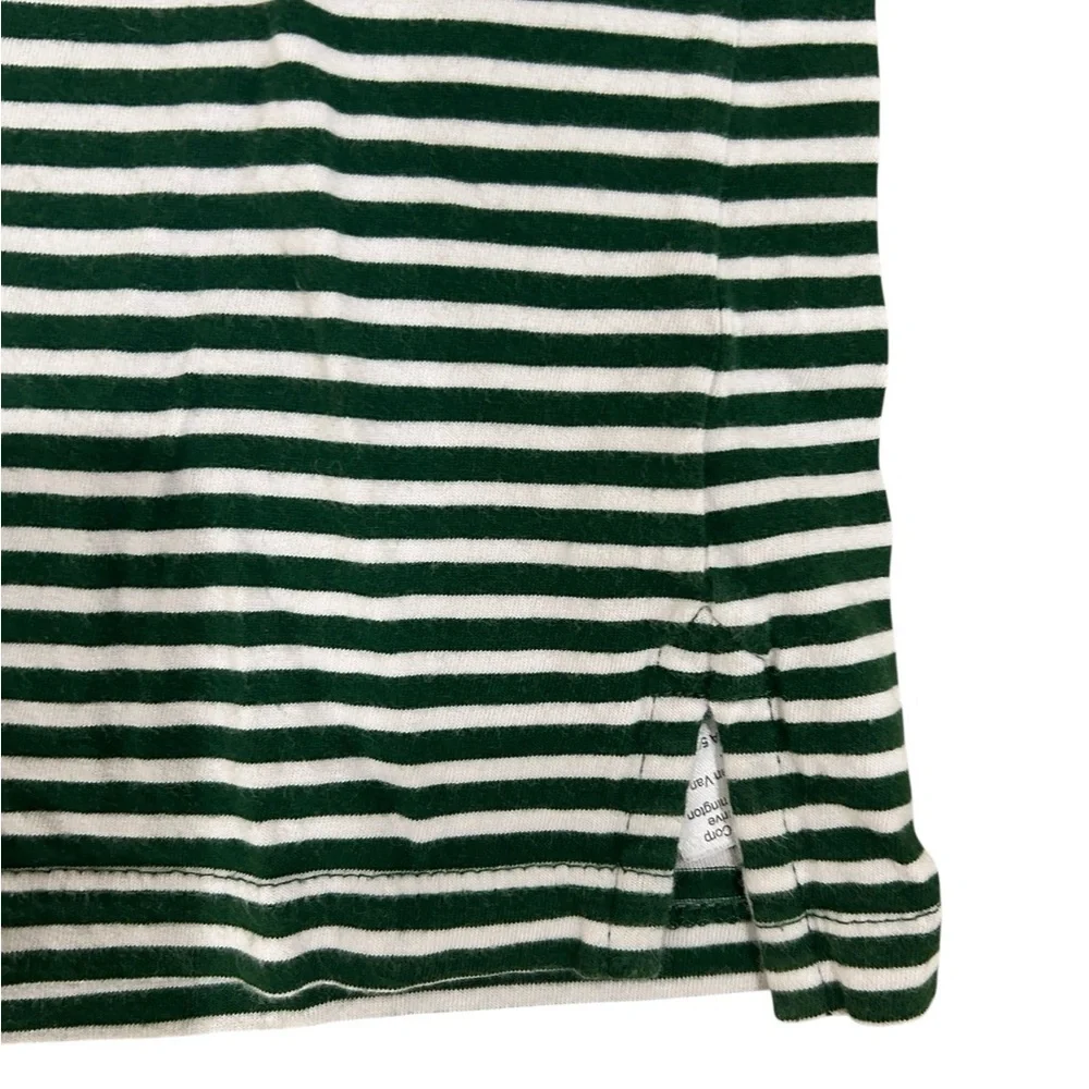Crewcuts green & White Striped cotton Polo size xs 4-5 (boys)